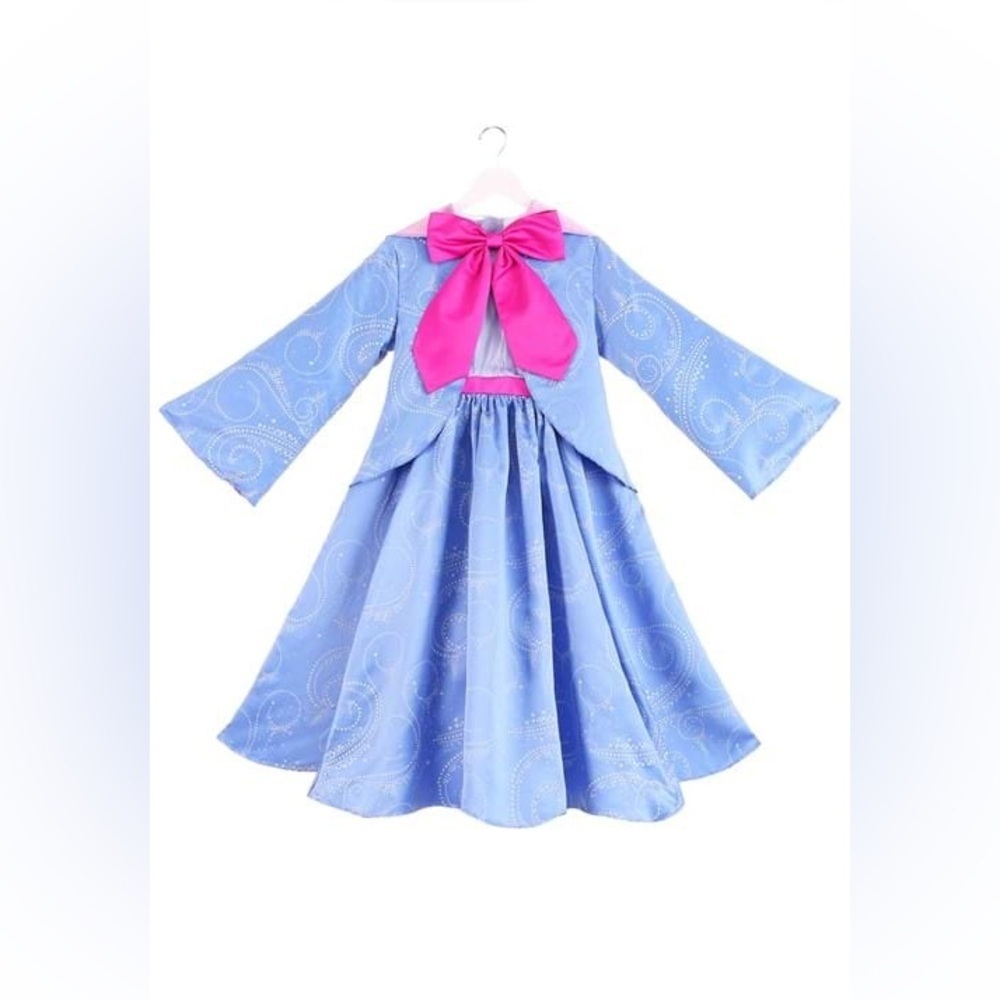 Disney Cinderella fairy  2 piece hooded Godmother custome - Picture 2 of 16
